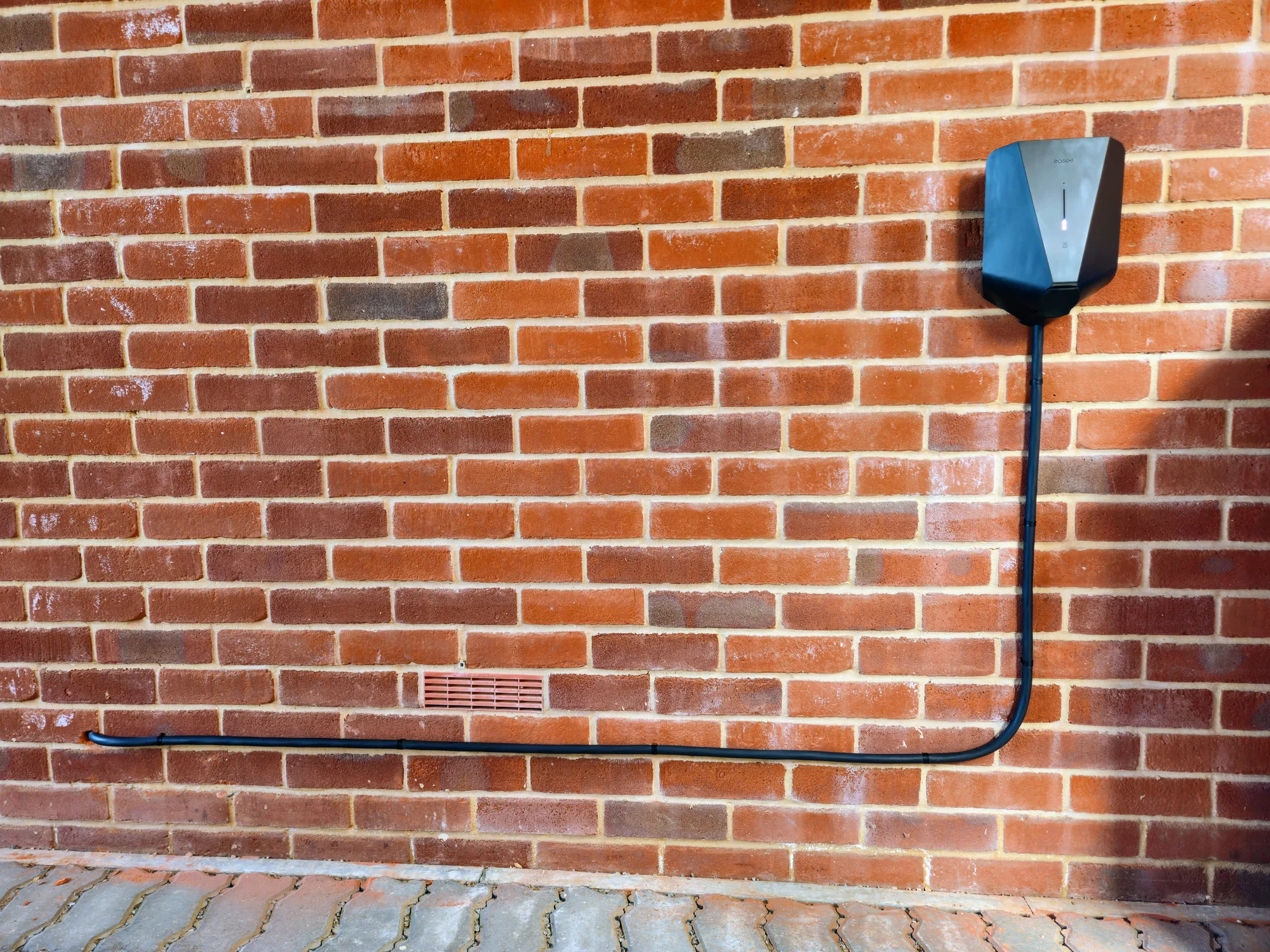 Completed EV charger install Norfolk